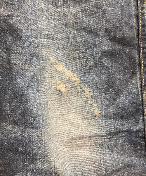JUNYA WATANABE COMME des GARCONS（(ジュンヤワタナベ コムデギャルソン）JUNYA WATANABE COMME des GARCONS ((ジュンヤワタナベ コムデギャルソン) LEVI'S (リーバイス) コットンリネン 転写パンツ インディゴ サイズ:Lの古着・服飾アイテム