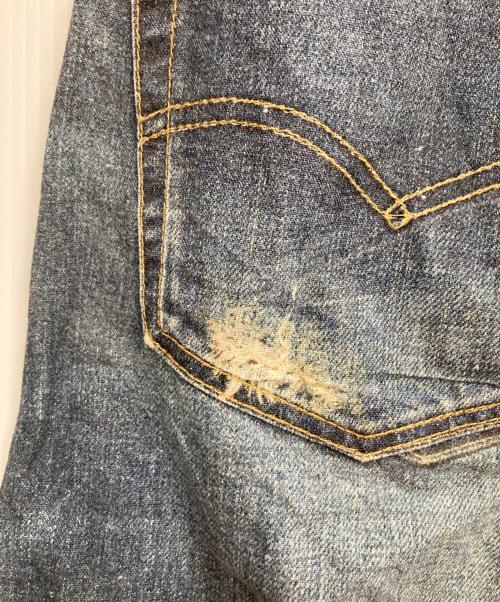 JUNYA WATANABE COMME des GARCONS（(ジュンヤワタナベ コムデギャルソン）JUNYA WATANABE COMME des GARCONS ((ジュンヤワタナベ コムデギャルソン) LEVI'S (リーバイス) コットンリネン 転写パンツ インディゴ サイズ:Lの古着・服飾アイテム