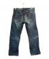 JUNYA WATANABE COMME des GARCONS ((ジュンヤワタナベ コムデギャルソン) LEVI'S (リーバイス) コットンリネン 転写パンツ インディゴ サイズ:L：13000円