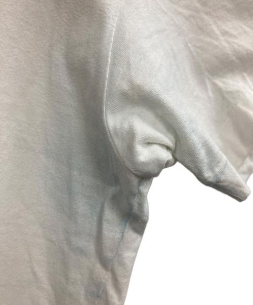 PLAY COMME des GARCONS（プレイコムデギャルソン）PLAY COMME des GARCONS (プレイコムデギャルソン) クリスマス限定プリントTシャツ ホワイト サイズ:Lの古着・服飾アイテム