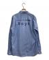 COMME des GARCONS SHIRT (コムデギャルソンシャツ) 19SSバックプリントシャツ ブルー サイズ:X：12000円