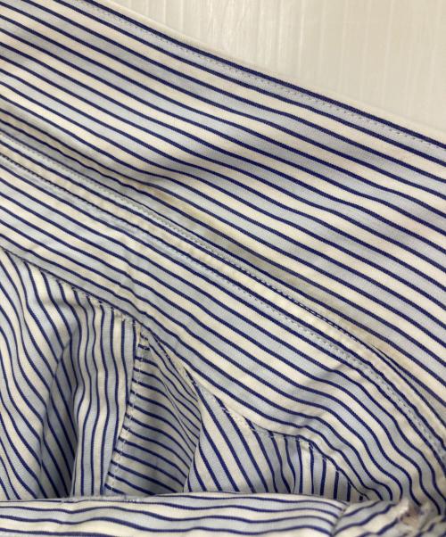 COMME des GARCONS SHIRT（コムデギャルソンシャツ）COMME des GARCONS SHIRT (コムデギャルソンシャツ) Romain Eugene Campens バックプリントシャツ ブルー サイズ:Mの古着・服飾アイテム