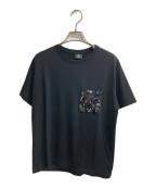 PAUL SMITHポールスミス）の古着「ビジューポケットTシャツ」｜ブラック
