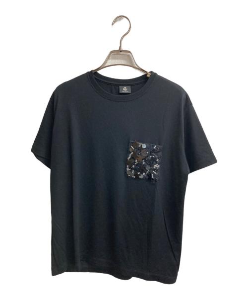 PAUL SMITH（ポールスミス）Paul Smith (ポールスミス) ビジューポケットTシャツ ブラック サイズ:Mの古着・服飾アイテム