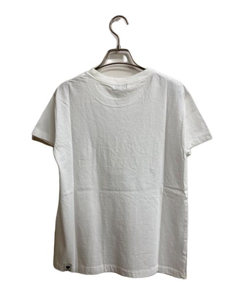 PAUL SMITH（ポールスミス）Paul Smith (ポールスミス) レースロゴTシャツ ホワイト サイズ:Mの古着・服飾アイテム