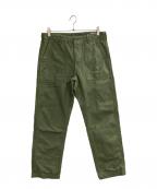 orSlowオアスロウ）の古着「ARMY FATIGUE PANTS」｜カーキ