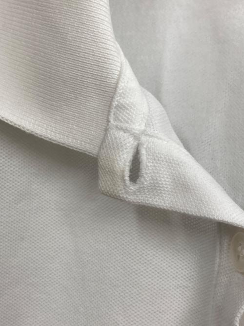 MONCLER（モンクレール）MONCLER (モンクレール) MAGLIA POLO MANICA CORTA ホワイト サイズ:Lの古着・服飾アイテム