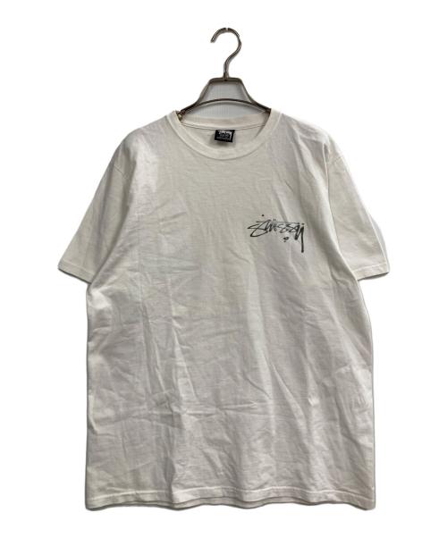 stussy（ステューシー）stussy (ステューシー) MERCURY TEE ホワイト サイズ:Mの古着・服飾アイテム