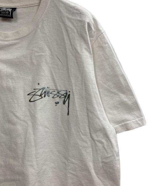stussy（ステューシー）stussy (ステューシー) MERCURY TEE ホワイト サイズ:Mの古着・服飾アイテム