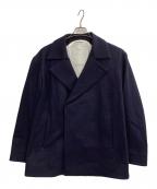 OVERCOATオーバーコート）の古着「ショートコート」｜ネイビー