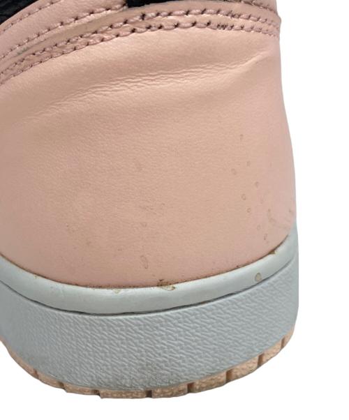 NIKE（ナイキ）NIKE (ナイキ) AIR JORDAN1 RETRO HIGH OG ピンク×ブラック サイズ:27の古着・服飾アイテム