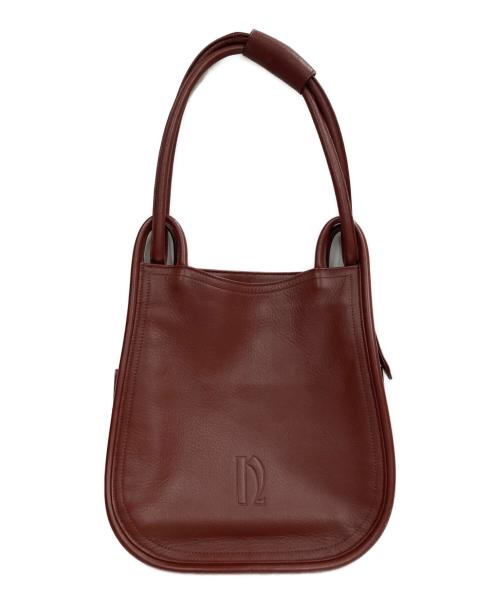 NAKAZAWA（ナカザワ）nakazawa (ナカザワ) レザーショルダーバッグ ブラウンの古着・服飾アイテム