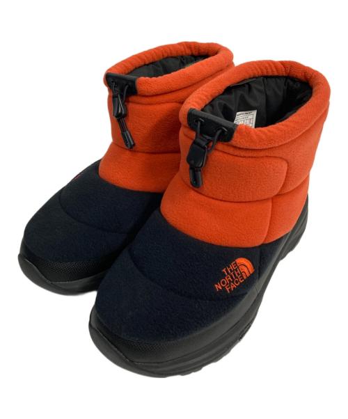 THE NORTH FACE（ザ ノース フェイス）THE NORTH FACE (ザ ノース フェイス) NUPTSE BOOTIE オレンジ×ブラック サイズ:26の古着・服飾アイテム