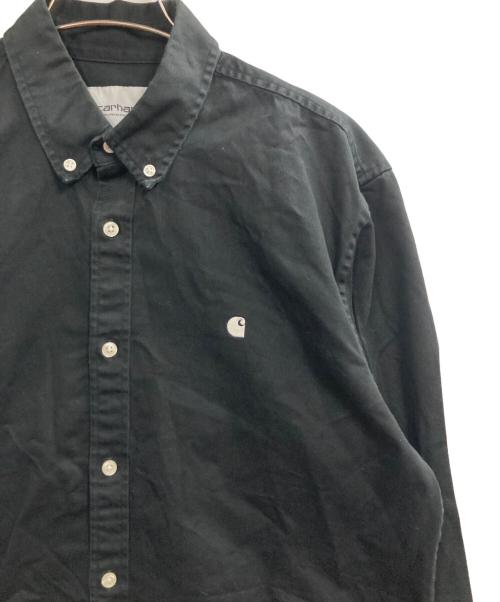 CarHartt（カーハート）CarHartt (カーハート) L/S Madison Shirt ブラック サイズ:Mの古着・服飾アイテム