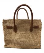 SEAシー）の古着「BASKET BAG M」｜ベージュ