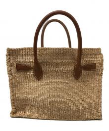 SEA（シー）の古着「BASKET BAG M」｜ベージュ