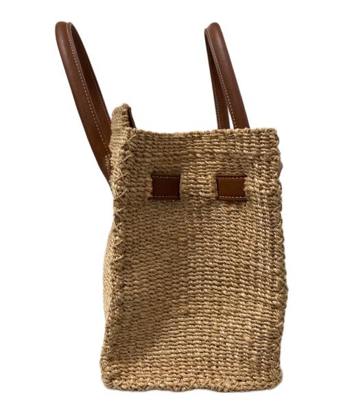 SEA（シー）SEA (シー) BASKET BAG M ベージュの古着・服飾アイテム
