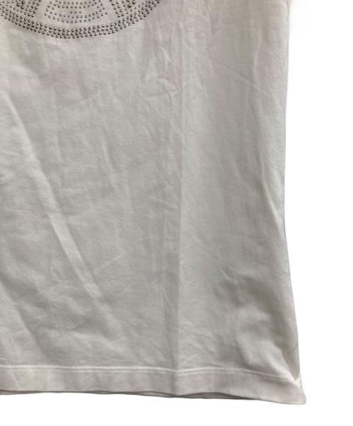CELINE（セリーヌ）CELINE (セリーヌ) ビジューTシャツ ホワイト サイズ:Sの古着・服飾アイテム