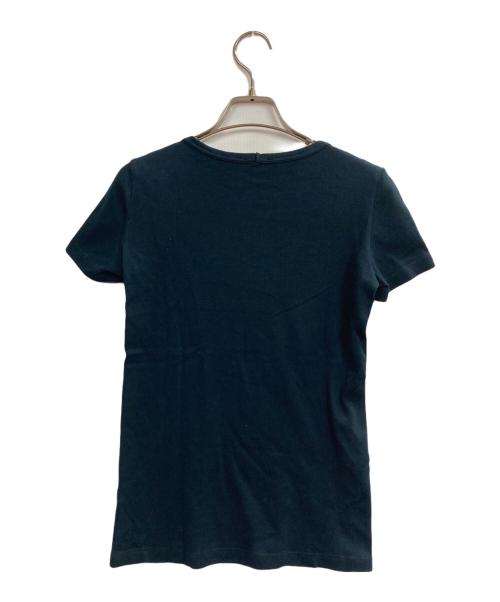 FENDI（フェンディ）FENDI (フェンディ) プレートTシャツ ネイビー サイズ:40の古着・服飾アイテム