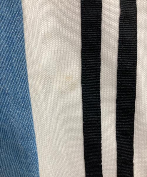 adidas（アディダス）adidas (アディダス) ブレイクデニムパンツ スカイブルー サイズ:Sの古着・服飾アイテム