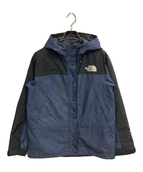 THE NORTH FACE（ザ ノース フェイス）THE NORTH FACE (ザ ノース フェイス) マウンテンライトデニムジャケット ネイビー サイズ:Lの古着・服飾アイテム
