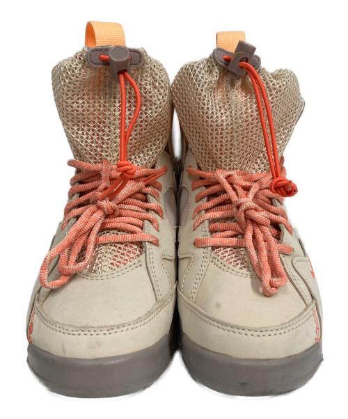 NIKE（ナイキ）NIKE (ナイキ) Bephies Beauty Supply (ビフィーズ ビューティ サプライ) AIR JORDAN 7 ベージュ サイズ:23.5の古着・服飾アイテム