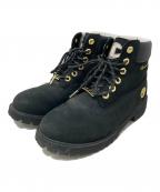 Timberland×Championティンバーランド×チャンピオン）の古着「6ホールブーツ」｜ブラック