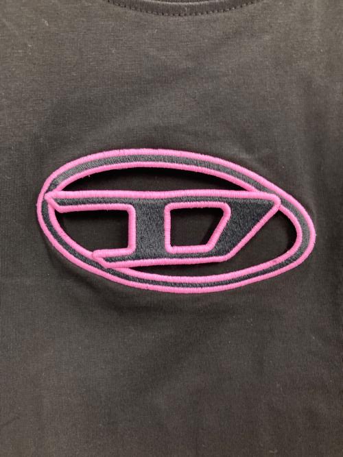 DIESEL（ディーゼル）DIESEL (ディーゼル) T-BUXT-CROP-OD ブラック サイズ:Sの古着・服飾アイテム