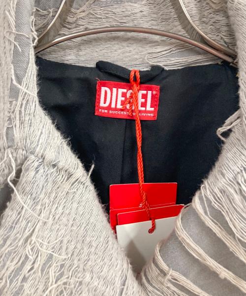 DIESEL（ディーゼル）DIESEL (ディーゼル) De-Ali-Fsg ジャケット グレー サイズ:Mの古着・服飾アイテム