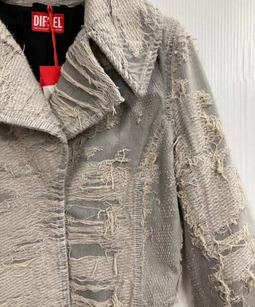 DIESEL（ディーゼル）DIESEL (ディーゼル) De-Ali-Fsg ジャケット グレー サイズ:Mの古着・服飾アイテム