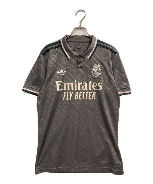 adidas（アディダス）adidas (アディダス) REAL 3 JSY グレー サイズ:Mの古着・服飾アイテム
