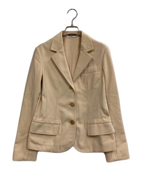 JIL SANDER（ジルサンダー）JIL SANDER (ジルサンダー) カシミヤ3Bジャケット アイボリー サイズ:34の古着・服飾アイテム