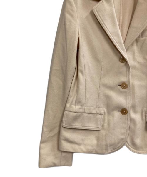 JIL SANDER（ジルサンダー）JIL SANDER (ジルサンダー) カシミヤ3Bジャケット アイボリー サイズ:34の古着・服飾アイテム