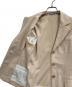 中古・古着 JIL SANDER (ジルサンダー) カシミヤ3Bジャケット アイボリー サイズ:34：14000円