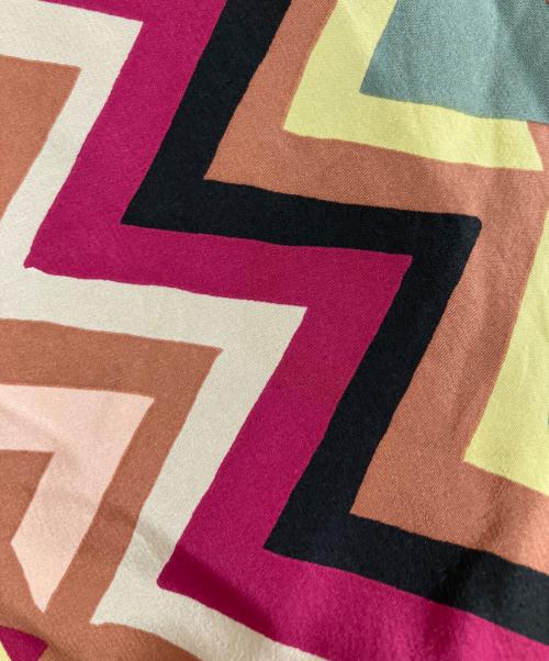 missoni（ミッソーニ）MISSONI (ミッソーニ) 柄ワンピース マルチカラー サイズ:42の古着・服飾アイテム