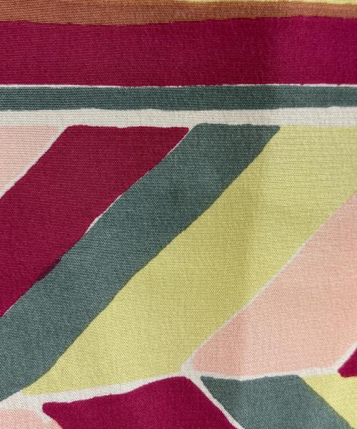 missoni（ミッソーニ）MISSONI (ミッソーニ) 柄ワンピース マルチカラー サイズ:42の古着・服飾アイテム