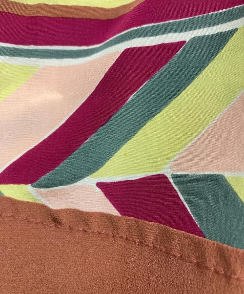 missoni（ミッソーニ）MISSONI (ミッソーニ) 柄ワンピース マルチカラー サイズ:42の古着・服飾アイテム