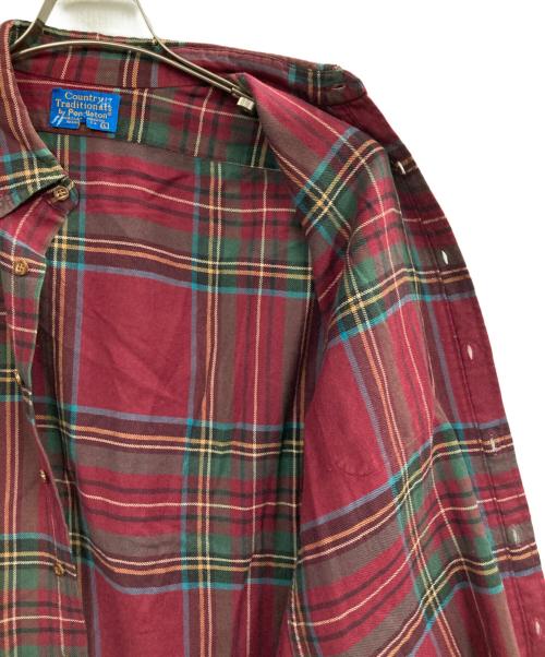 PENDLETON（ペンドルトン）PENDLETON (ペンドルトン) チェックシャツ ブラウン サイズ:Lの古着・服飾アイテム