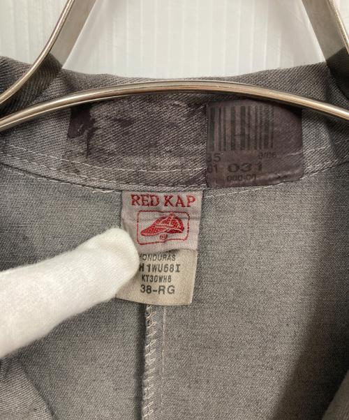 RED KAP（レッド キャップ）RED KAP (レッド キャップ) ワークコート グレー サイズ:38の古着・服飾アイテム