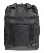 PORTER×JALポーター×ジャル）の古着「オリジナル2WAYリュックサック」｜ブラック