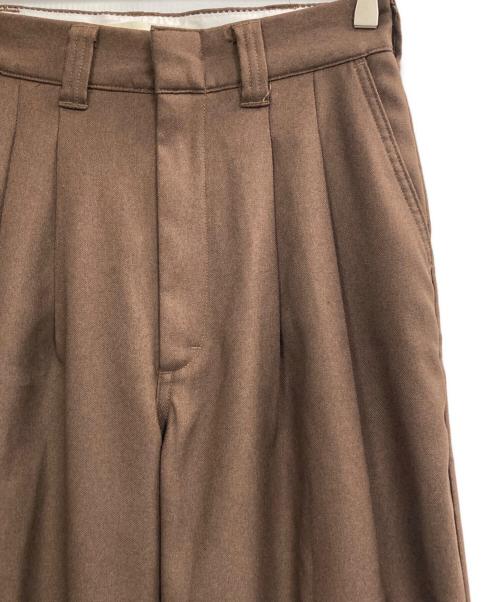 THE SHINZONE（ザ シンゾーン）THE SHINZONE (ザ シンゾーン) TOMBOY PANTS WOMEN ブラウン サイズ:36の古着・服飾アイテム