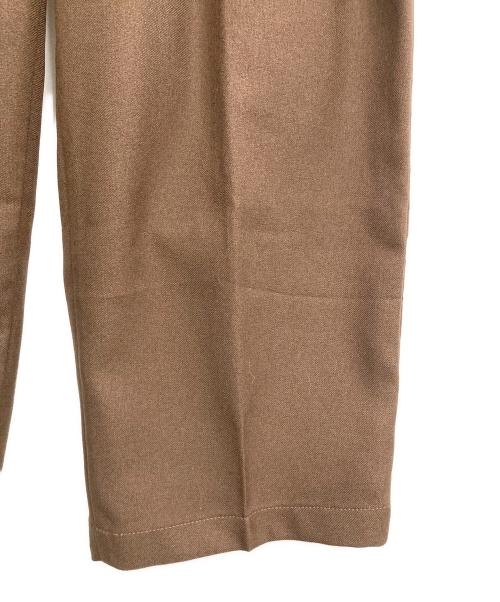 THE SHINZONE（ザ シンゾーン）THE SHINZONE (ザ シンゾーン) TOMBOY PANTS WOMEN ブラウン サイズ:36の古着・服飾アイテム