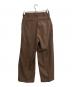 THE SHINZONE (ザ シンゾーン) TOMBOY PANTS WOMEN ブラウン サイズ:36：5000円
