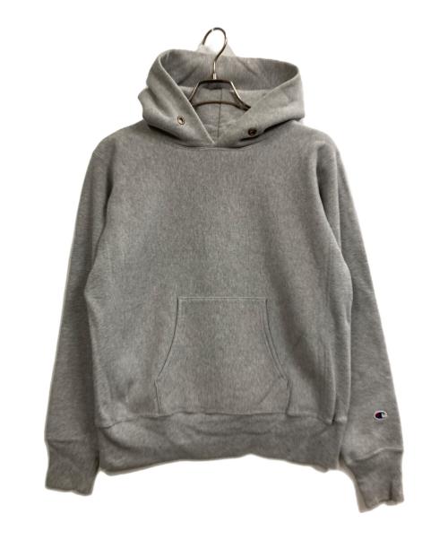 Champion（チャンピオン）Champion (チャンピオン) 復刻赤タグプルオーバーパーカー グレー サイズ:Lの古着・服飾アイテム