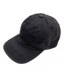 kijima takayuki（キジマタカユキ）の古着「Cotton twill elastic back 6panel cap」｜ブラック