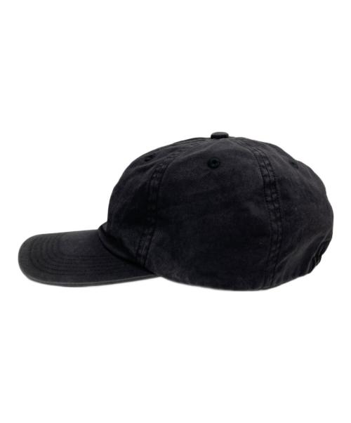 kijima takayuki（キジマタカユキ）KIJIMA TAKAYUKI (キジマタカユキ) Cotton twill elastic back 6panel cap ブラック サイズ:2の古着・服飾アイテム