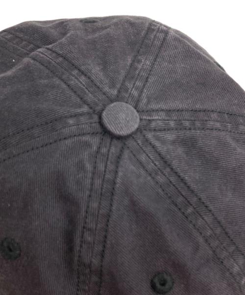 kijima takayuki（キジマタカユキ）KIJIMA TAKAYUKI (キジマタカユキ) Cotton twill elastic back 6panel cap ブラック サイズ:2の古着・服飾アイテム