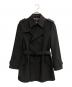 BURBERRY BLACK LABEL（バーバリーブラックレーベル）の古着「トレンチコート」｜ブラック