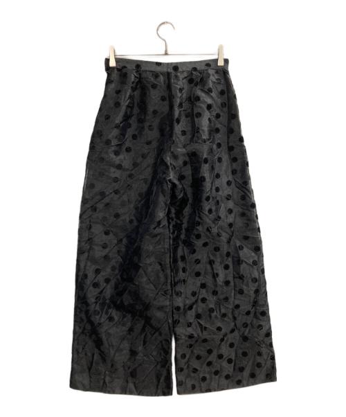 tricot COMME des GARCONS（トリココムデギャルソン）tricot COMME des GARCONS (トリココムデギャルソン) チュールドットパンツ ブラック サイズ:Mの古着・服飾アイテム