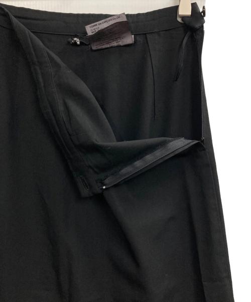 tricot COMME des GARCONS（トリココムデギャルソン）tricot COMME des GARCONS (トリココムデギャルソン) ヘム刺繍ウールスカート ブラック サイズ:Mの古着・服飾アイテム